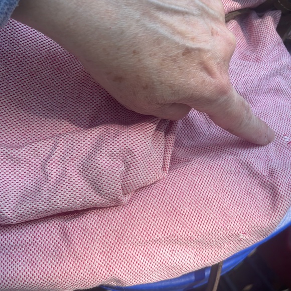 Dooney & Bourke 1975 taupe brown pink interior 16”/12” strap down 11” - Picture 11 of 17